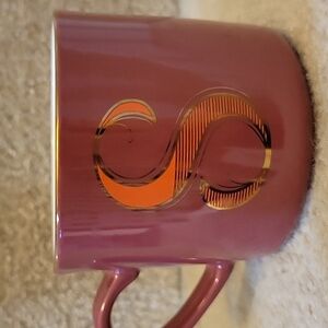 Free If Bundled! Opalhouse Red and Gold S Monogram Mug for Dining